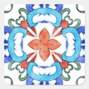 Sticker Carré Belinda