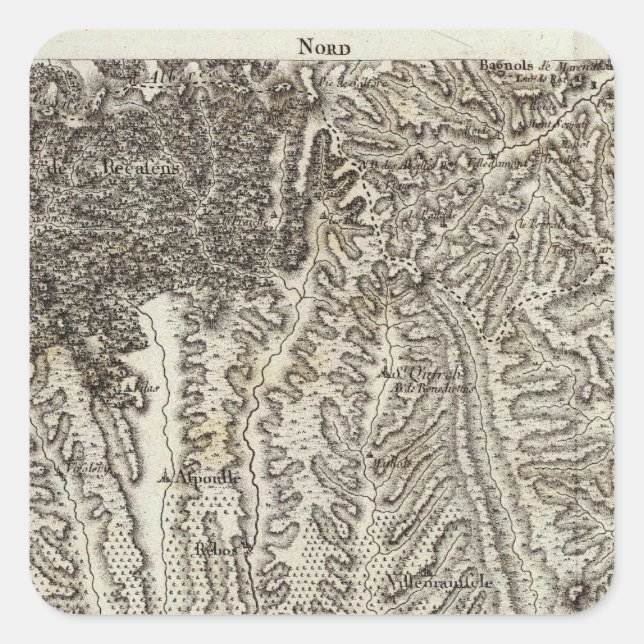 Sticker Carré Bellegarde (Devant)