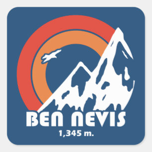 Sticker Carré Ben Nevis Sun Eagle