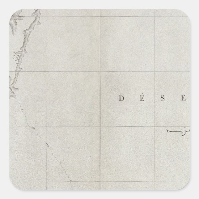 Sticker Carré Benisouif, Egypte (Devant)