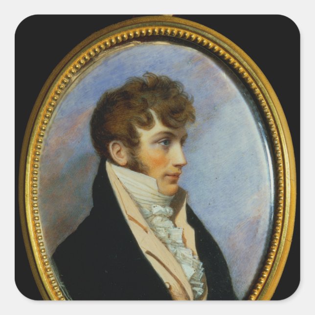 Sticker Carré Benjamin Bathurst (Devant)