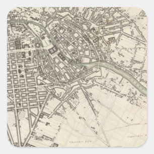 Sticker Carré Berlin