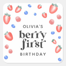 Berry Premier anniversaire fraise
