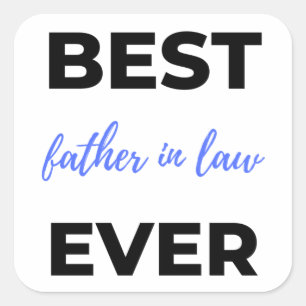 Sticker Carré Best Father