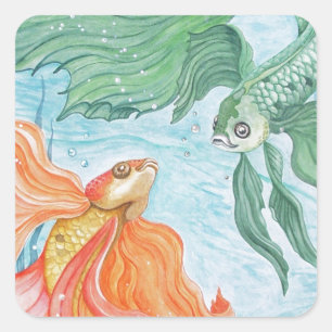 Sticker Carré Betta Dance