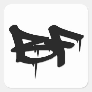 Sticker Carré bf