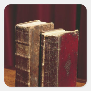 Sticker Carré Bibles appartenant à seigneur Byron et Augusta