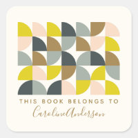 Bibliothèque de plaques personnalisées Livre Lover