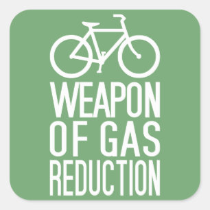 Sticker Carré Bicyclettes personnalisées