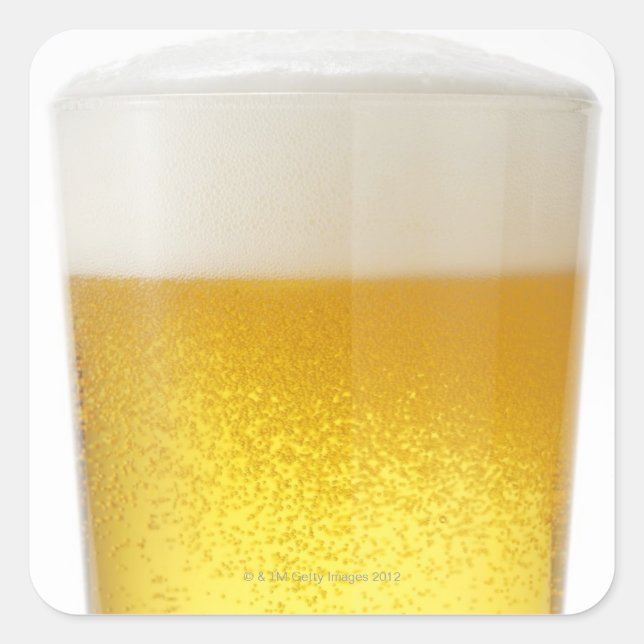 Sticker Carré Bière (Devant)