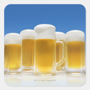 Sticker Carré Bière 6