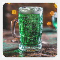 Bière verte irlandaise