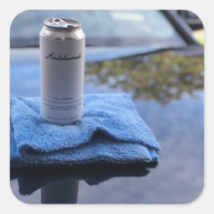 Sticker Carré bières blues