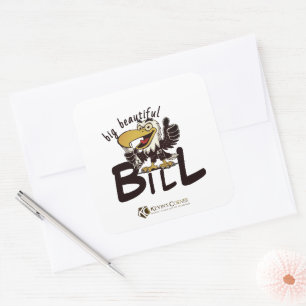 STICKER CARRÉ BIG BEAUTIFET BILL