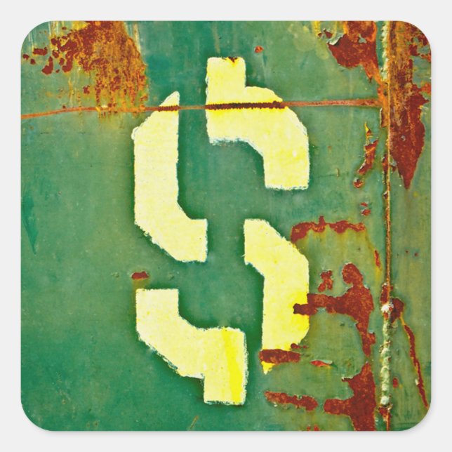 Sticker Carré Big Bucks (Devant)