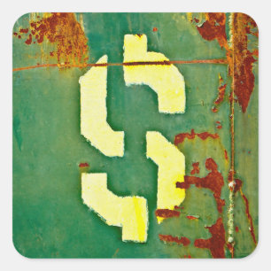 Sticker Carré Big Bucks