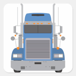 Sticker Carré Big Truck