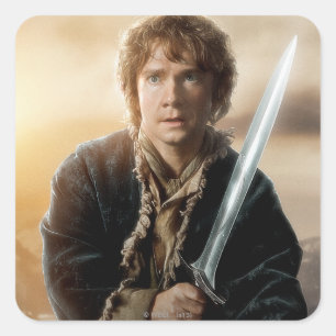 Sticker Carré BILBO BAGGINS™ Poster de caractères 2