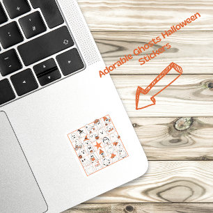 Sticker Carré Bingo Fantômes