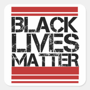 Sticker Carré Black Lives