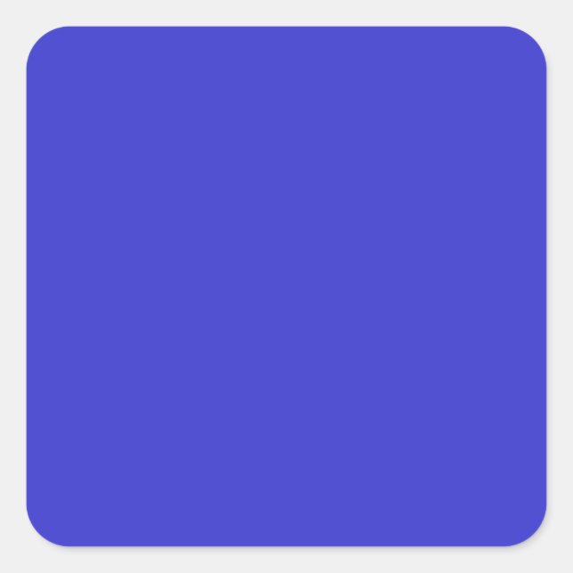 Sticker Carré Bleu (Devant)