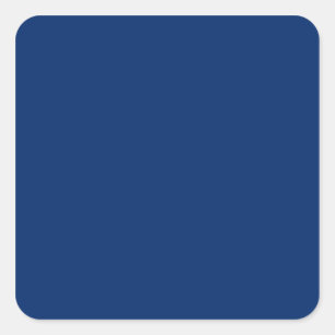 Sticker Carré Bleu US