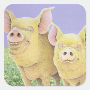 Sticker Carré Bliss