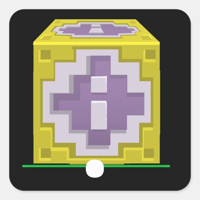 Sticker Carré Blocs de meuble de rangement latéral img (Devant)