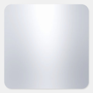 Sticker Carré Blond Modèle Faux Silver Glamor Elégant look