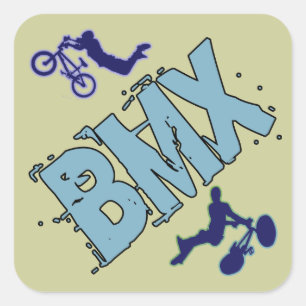 STICKER CARRÉ BMX