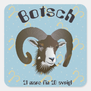 Sticker Carré Boch 21 mars fin 20 avrigl Tatgader
