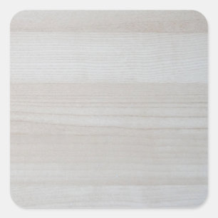 Sticker Carré Bois Blank Modèle tendance Design élégant Nature