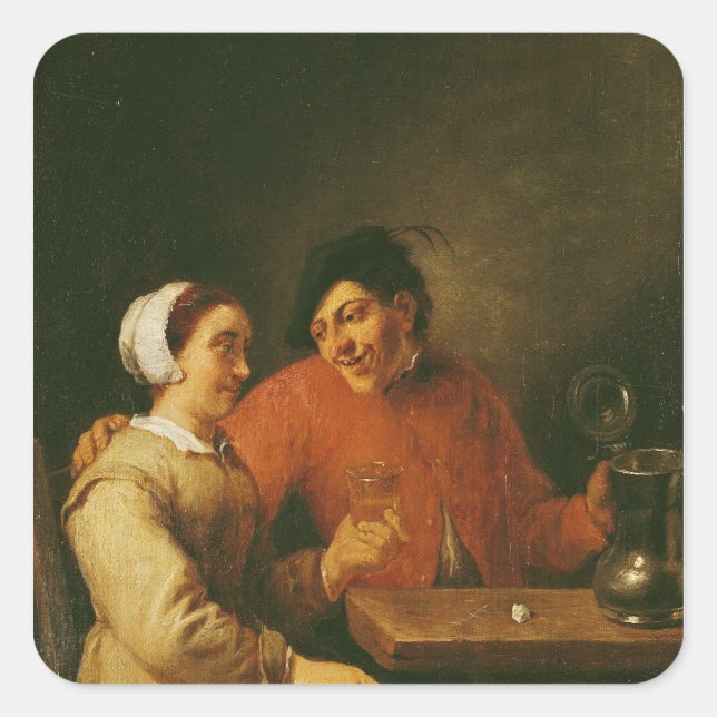 Sticker Carré Boissons (Devant)