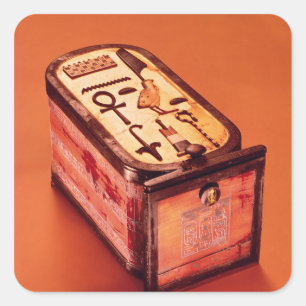 Sticker Carré boîte Cartouche-formée