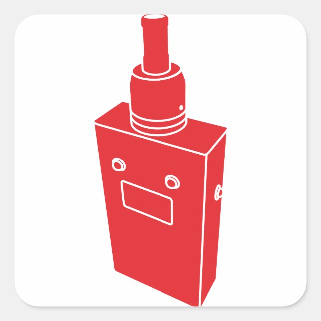 Sticker Carré Boîte Mod Surprise (Devant)