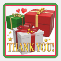 Boîtes cadeaux et Merci de coeur