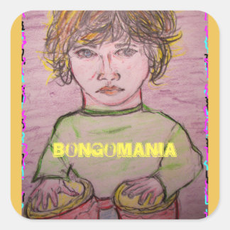 Sticker Carré bongomanie
