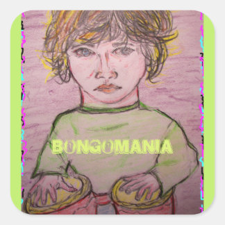 Sticker Carré bongomanie