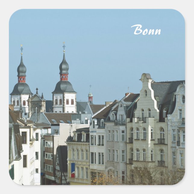 Sticker Carré Bonn (Devant)