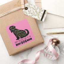 Bonne fête des mères à la meilleure maman de chien