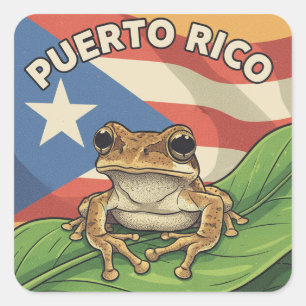 Sticker Carré Boricua