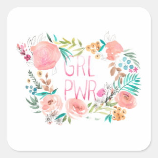 Sticker Carré Boss Babe Ii