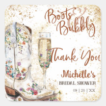 Bottes et bulles du Merci des pays occidentaux