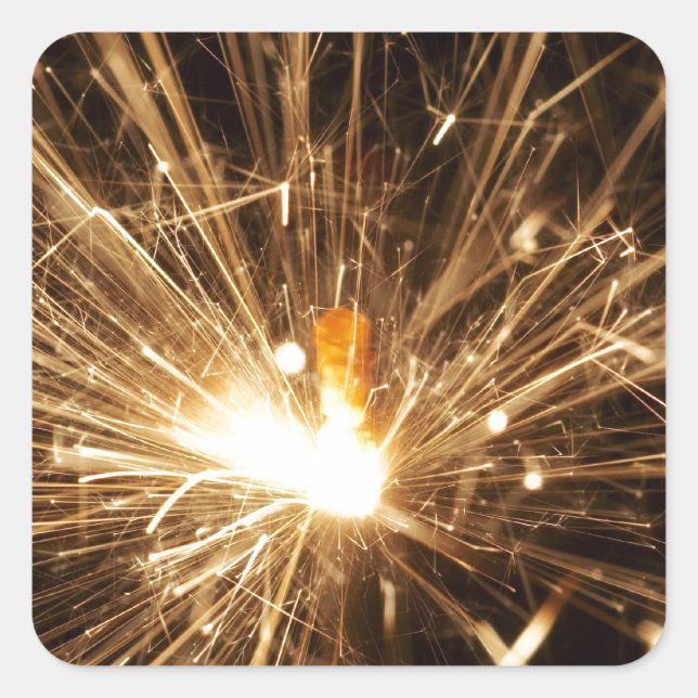 Sticker Carré Bougie miracle (Devant)