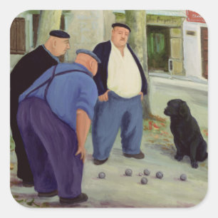 Sticker Carré Boules Players