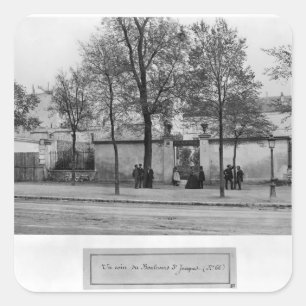 Sticker Carré Boulevard Saint-Jacques