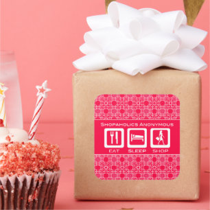 Sticker Carré Boutique De Sommeil