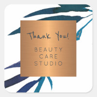 Boutique studio cuivre métal feuilles merci