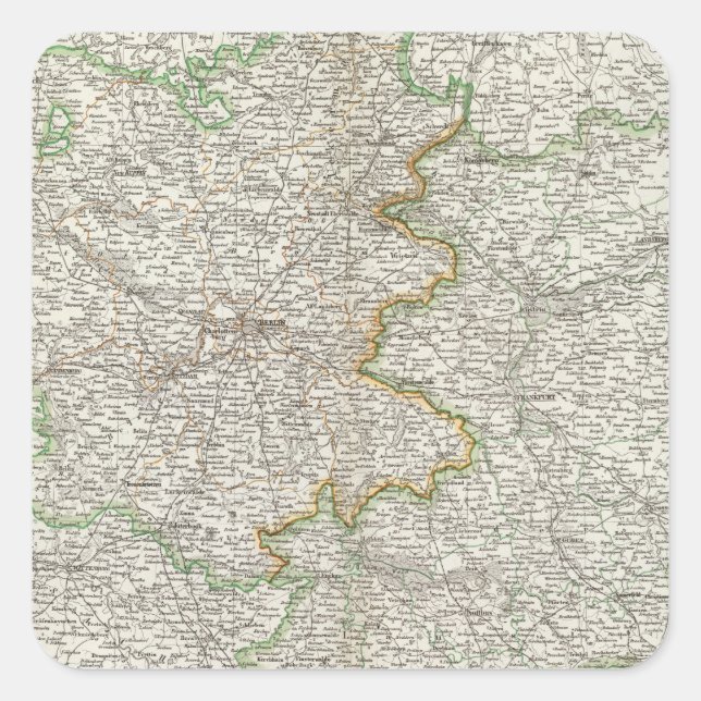 Sticker Carré Brandebourg (Devant)