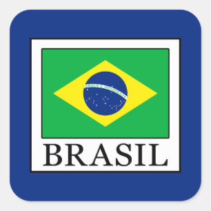 Sticker Carré Brasil